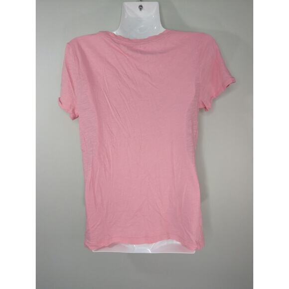 J. Crew Pink Vintage Cotton Crew Neck Tee Size S - Picture 4 of 7